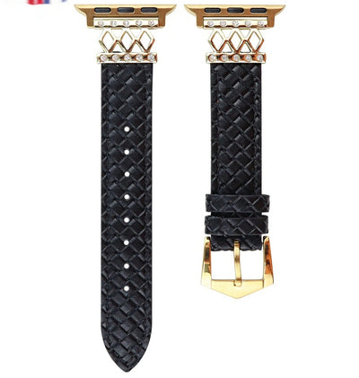 Reloj Mujer Correa Cuero Genuino Diseño Diamante Clásico - Image 10