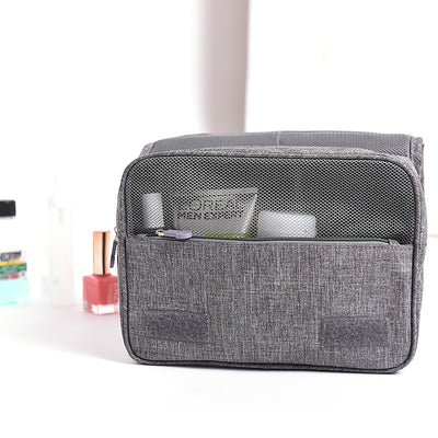 Bolsa de Aseo Colgante Impermeable con Organizador de Maquillaje para Viajes - Image 3