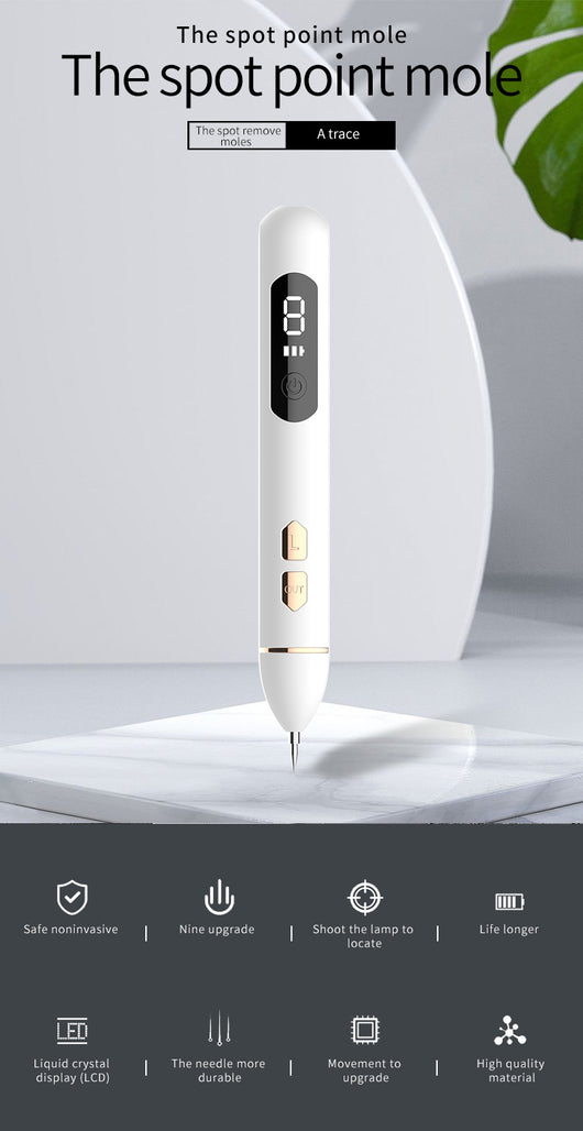 Bolígrafo Láser LCD para Eliminar Pecas y Lunares - Image 12