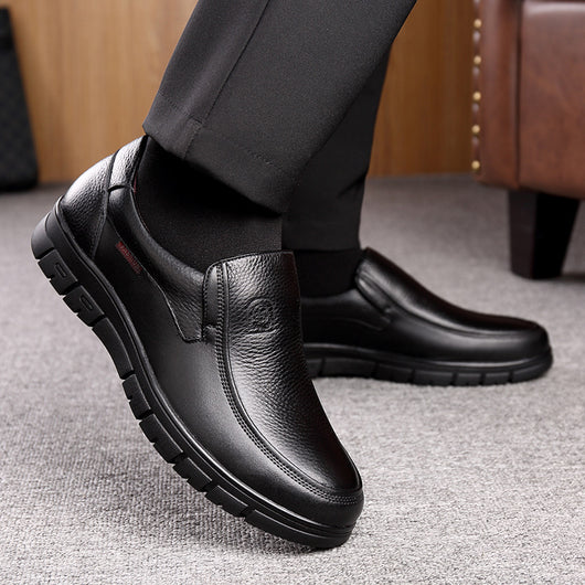 Zapatos de Cuero Ejecutivos Versátiles con Suela Flexible - Image 3