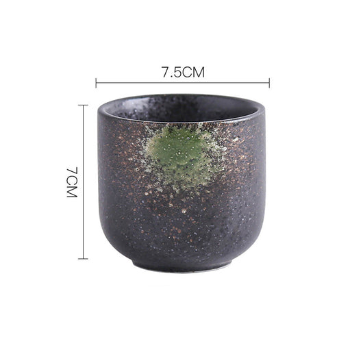 Taza de Té de Cerámica Artesanal Estilo Hotel Japonés - Image 3