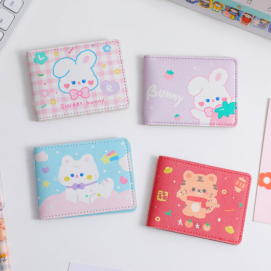 Funda Protectora para Licencia de Conducir Conejo Adorable 2 en 1