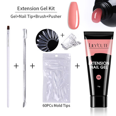 Kit de Gel para Extensión de Uñas 15ml - Image 18