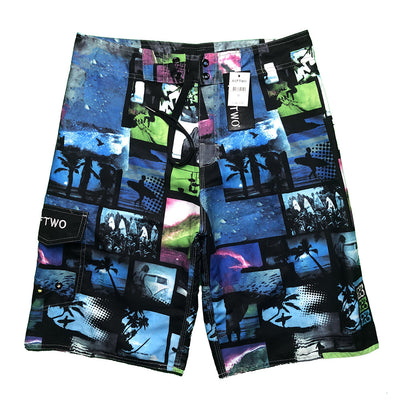 Pantalones Cortos para Hombre Viajero de Verano - Ocio y Aguas Termales - Image 24