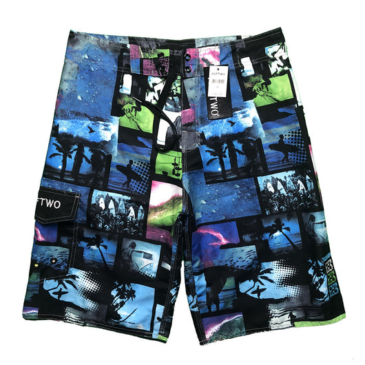 Pantalones Cortos para Hombre Viajero de Verano - Ocio y Aguas Termales - Image 24