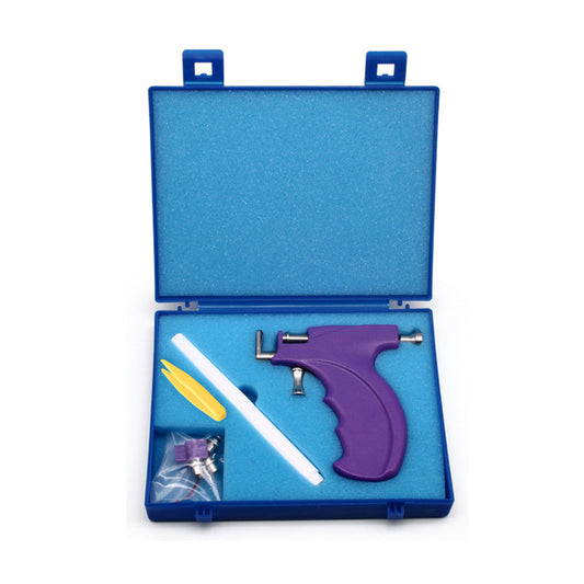 Pistola Perforadora de Acero Inoxidable para Aretes