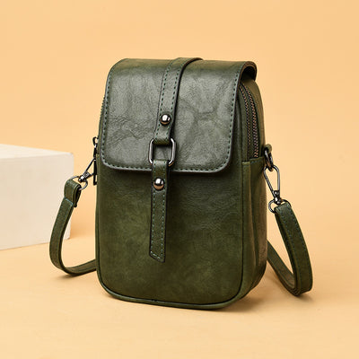 Bolso Bandolera Mini Asimétrico con Compartimento para Teléfono - Image 3