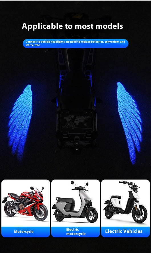 Luces de Proyección 'Alas de Ángel' para Motocicleta - Image 19
