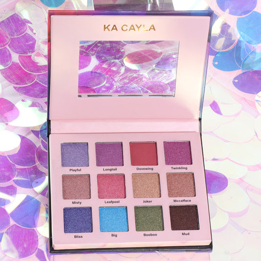 Paleta de Sombras Creativas 12 Colores Profesional