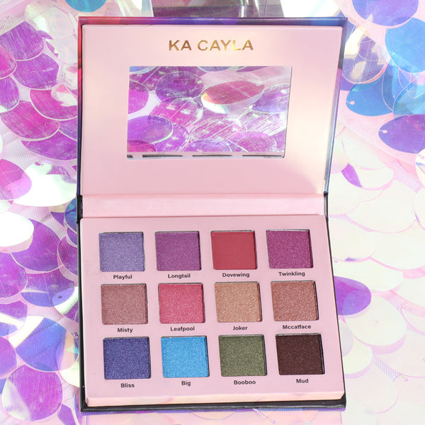 Paleta de Sombras Creativas 12 Colores Profesional