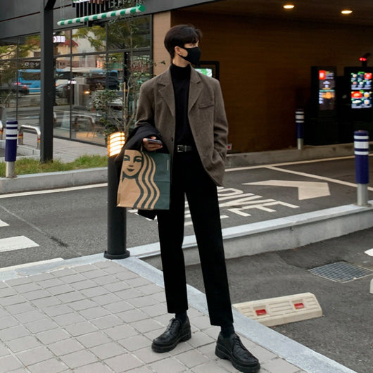 Blazer Coreano Oversized Premium con Textura Gruesa - Image 5