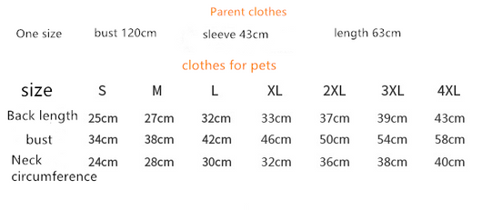 Ropa a Juego para Perros y Dueños - Playeras de Manga Corta - Image 5