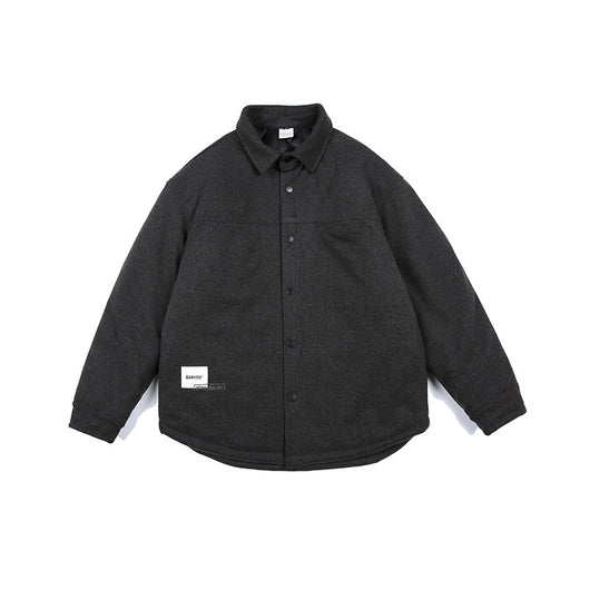Chaqueta Cálida de Algodón con Bolsillos Dobles para Hombre - Image 4