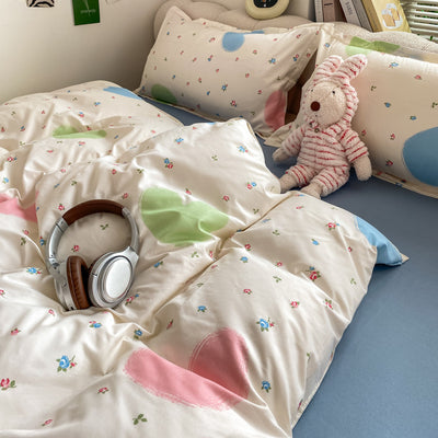 Funda Nórdica de Algodón Lavado para Cama de Estudiante - Image 27