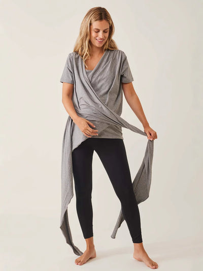 Blusa de Lactancia Postparto Manga Corta DDMOMMY - Image 3