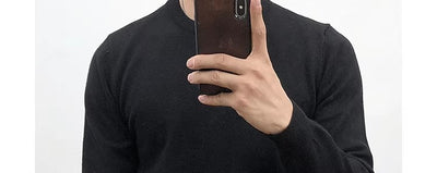 Suéter Básico Cuello Redondo para Hombre - Pullover Versátil - Image 18