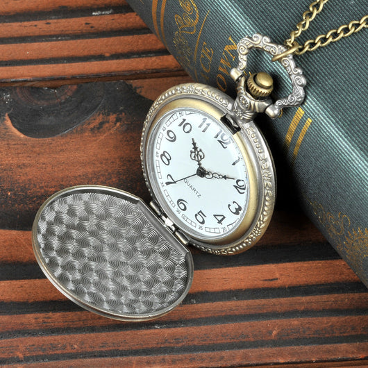 Reloj de Bolsillo Retro Motociclista Cuarzo Clásico - Image 4