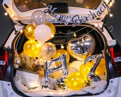 Kit Decorativo Sorpresa para Maletero - Globos Románticos para Propuesta, Confesión y Celebraciones - Image 3