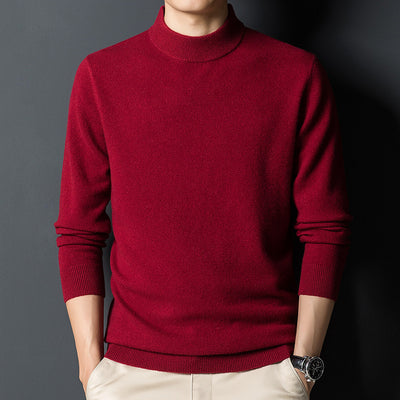 Polera Casual Slim-fit Cuello Alto Manga Larga para Hombre - Image 5