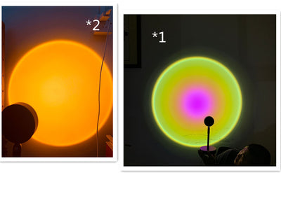 Lámpara Proyector de Luz Arcoíris para Decoración de Pared - Image 17