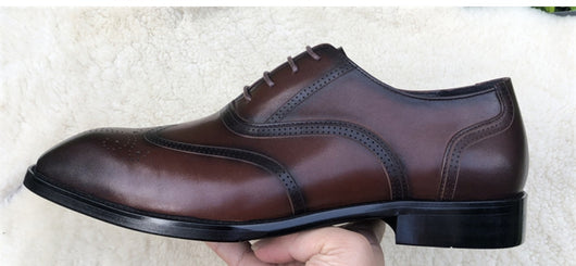 Zapatos de Cuero Grabado para Traje Ejecutivo - Image 7