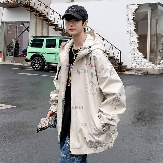 Chaqueta Estilo Coreano para Béisbol Hombre Diseño Versátil Estampado - Image 10