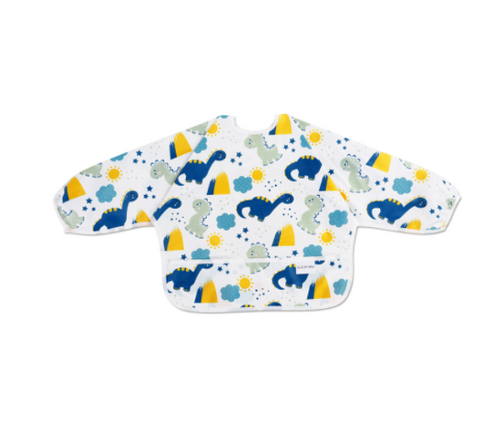 Babero Impermeable con Bolsillo Recolector para Bebés - Image 14