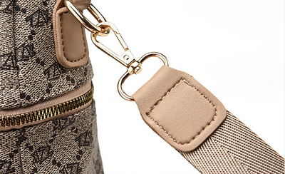 Mochila Casual de Cuero PU con Doble Asa y Estampado Fashion para Mujer - Image 10