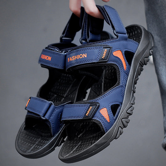 Sandalias Velcro para Hombre Transpirables Verano Playa - Image 23