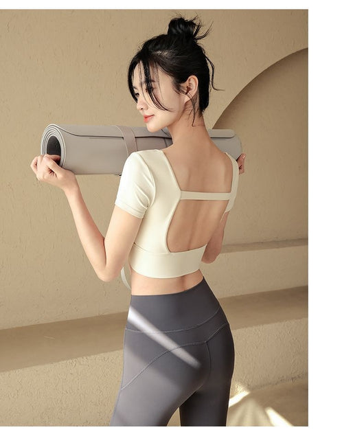 Camiseta Manga Corta para Mujer con Refuerzo de Pecho - Image 9
