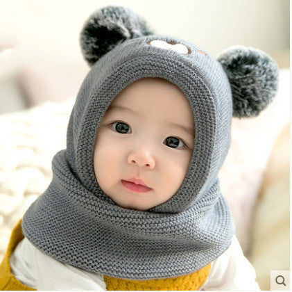 Gorros de Lana Gruesa para Bebés y Niños Pequeños - Abrigo Térmico - Image 4