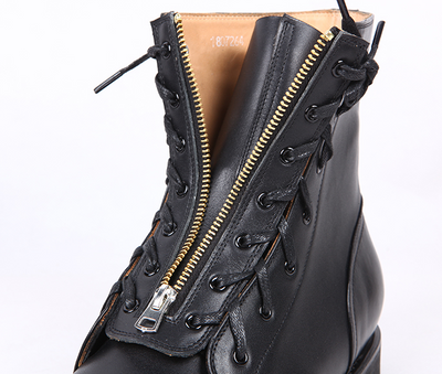 Botas de Cuero Caña Alta Punta Redonda - Image 16