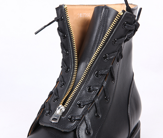 Botas de Cuero Caña Alta Punta Redonda - Image 16