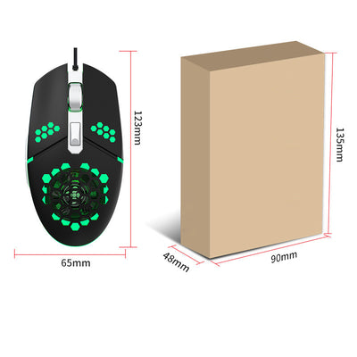 Ratón Gaming Mecánico con Ventilación de Refrigeración - Image 9
