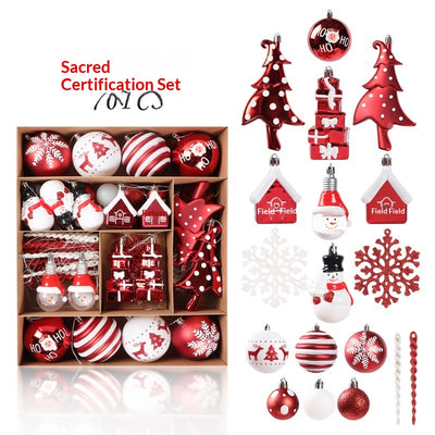 Adornos Navideños Electrochatados Pintados para Árbol de Navidad - Image 5
