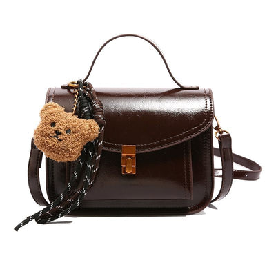 Bolso Cuadrado Retro Portátil - Diseño Versátil para Todo Ocasión - Image 5
