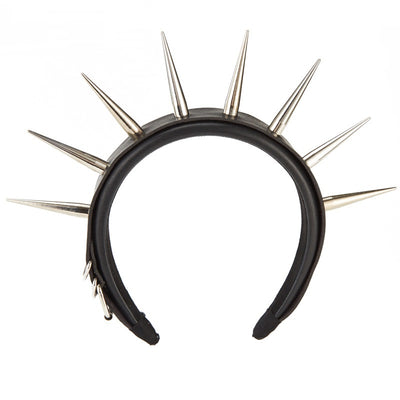 Diadema Punk con Remaches y Clavos - Accesorio Metalizado para el Cabello - Image 3