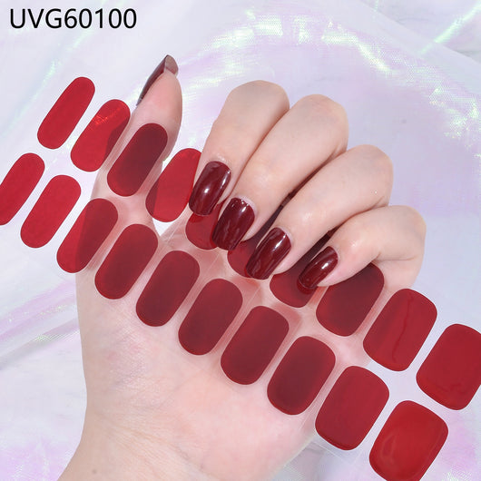 Pegatinas de Gel UV Semicuradas - Parches de Uñas Profesionales - Image 95