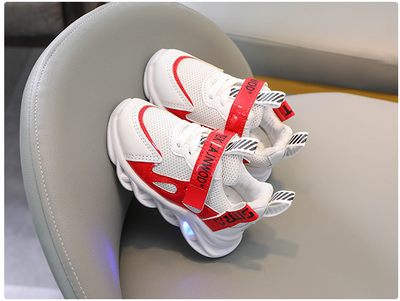 Zapatillas Deportivas Luminosas para Niños con Malla Transpirable - Image 11
