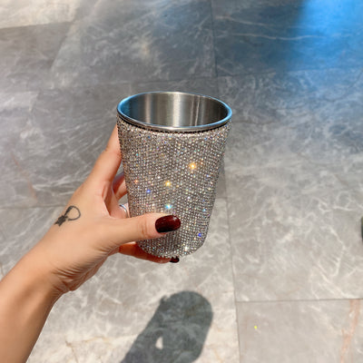 Taza Térmica de Acero Inoxidable con Diamantes - Vaso Premium Multifuncional para Oficina - Image 8