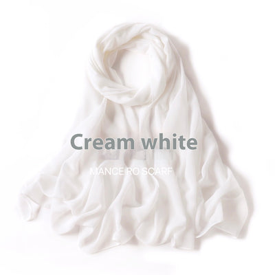 Pañuelo Chiffon Perla Multiuso - Velo Elegante para Cabello y Cuello - Image 3