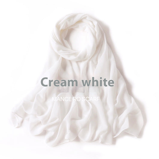 Pañuelo Chiffon Perla Multiuso - Velo Elegante para Cabello y Cuello - Image 3