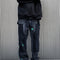 Pantalones Cargo Stacked con Parches Lumberjack Retro