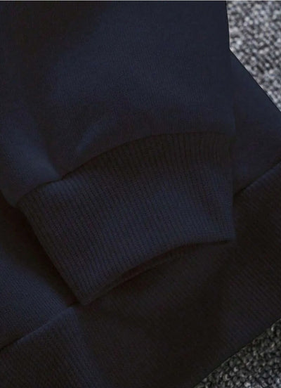 Sudadera Hombre con Estampado de Letras y Forro Polar Cálido - Image 25