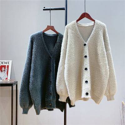 Poncho Suéter Largo para Mujer - Tejido Suelto y Cómodo - Image 9