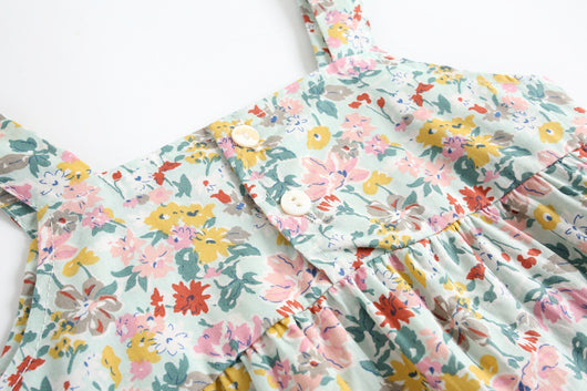 Body de Algodón con Tirantas para Bebé Niña - Diseño Floral - Image 13