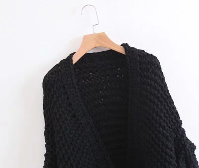 Cardigan Multicolor de Punto Suave - Estilo Europeo Relajado - Image 7