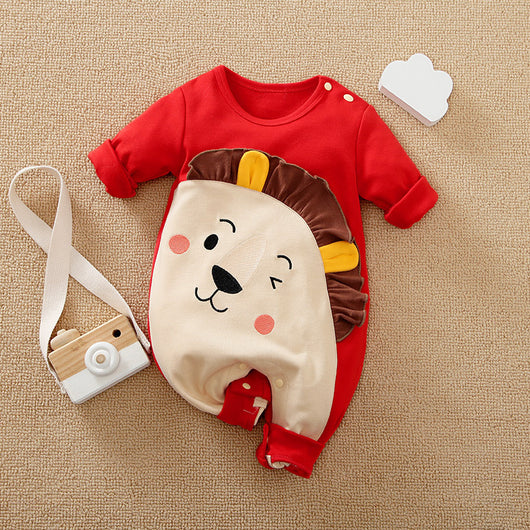 Mameluco Infantil Coreano de Algodón con Diseño Animal - Image 12