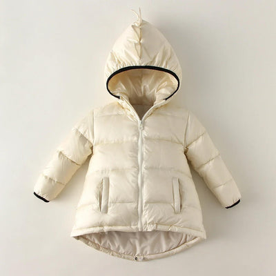 Chaqueta Acolchada Impermeable para Niños - Colores Sólidos - Image 12