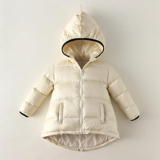 Chaqueta Acolchada Impermeable para Niños - Colores Sólidos - Image 12